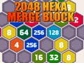 Igra 2048 Heksagonalno Združevanje Blokov spletu