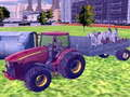 Igra 3D mestni traktor smeti sim spletu