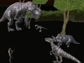 Igra Polnočna Večigralska Lov na Dinosavre spletu