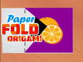 Igra Zlaganje papirja origami spletu