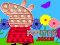 Igra Sestavljanka Svinja Pop It spletu