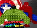 Igra Superjunaki Pop It Sestavljanka spletu
