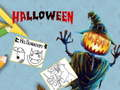 Igra Halloween bojanka spletu