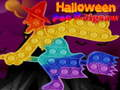 Igra Halloween Pop It Sestavljanka spletu