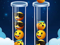 Igra Puzzle Razvrščanja Barv Emoji spletu