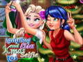 Igra Selfi Ladybug in Else za Božič spletu