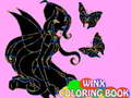 Igra Winx kolorirna knjiga spletu
