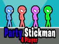 Igra Praznovanje Stickman 4 Igralci spletu