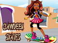 Igra Clawdeen na drsalkah spletu