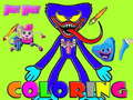 Igra Huggy Wuggy Barvanje spletu