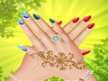 Igra Pomladna Nail-Art spletu