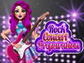 Igra Priprava na rock koncert spletu