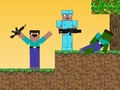 Igra Noob proti pro: Zombie apokalipsa spletu