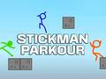 Igra Stickman Parkour spletu