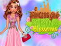 Igra Princese Dekleta Pomladni Cvetovi spletu