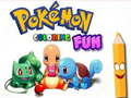 Igra Zabava pri barvanju Pokémonov spletu