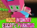 Igra Noob Mama Bežanje Parkour spletu