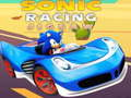 Igra Sonic Dirka Sestavljanka spletu