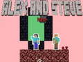 Igra Alex in Steve Nether spletu