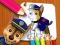 Igra Knjiga za barvanje PAW Patrol spletu