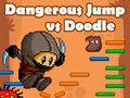 Igra Nep varen Skok proti Doodle Jump spletu