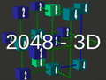 Igra 2048 - 3D spletu