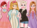 Igra Princese Papirnata Punca Stil spletu