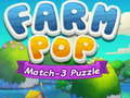 Igra Farma Pop Match-3 Uganka spletu