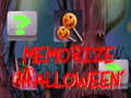 Igra Zapomni Halloween spletu