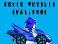Igra Sonic Wheelie Izziv spletu