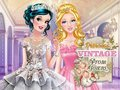 Igra Princesa Vintage Maturantske Obleke spletu