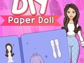Igra DIY papirnata punčka spletu