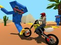 Igra Motokolesar proti Huggy spletu