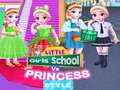 Igra Šola malih deklet proti princeskinemu stilu spletu