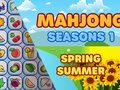 Igra Mahjong Letni Časi 1 Pomlad Poletje spletu