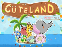 Igra Cuteland Spomin Puzzle spletu