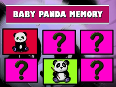 Igra Spomin Baby Pande spletu