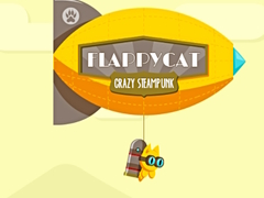 Igra FlappyMačka: Nor Steampunk spletu