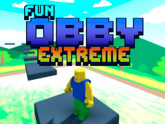 Igra Zabaven Obby Ekstrem spletu
