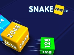 Igra Kača 2048.io spletu