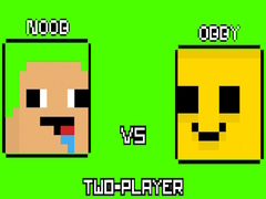 Igra Noob proti Obby Dva Igralca spletu