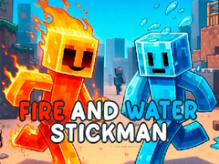 Igra Ogen in voda Stickman spletu