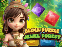 Igra Blokov Puzzl Dragulj Gozd spletu