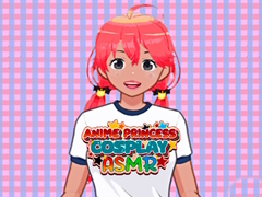 Igra Anime Princesa Cosplay ASMR spletu