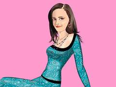 Igra Oblačenje Alexis Bledel spletu