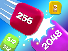 Igra Verižna Kocka 2048 3D Igra Zlitja spletu