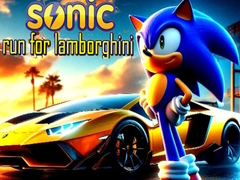 Igra Sonic Teče za Lamborghini spletu