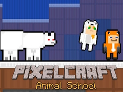 Igra PixelCraft Šola Živali spletu