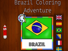 Igra Avantura Barvanja v Braziliji spletu