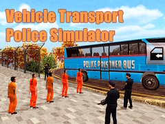 Igra Simulacija policije prevoza vozil spletu
